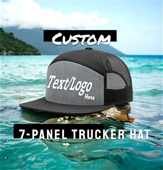 Embroidered Big Accessories 5-Panel Foam Front Trucker Cap