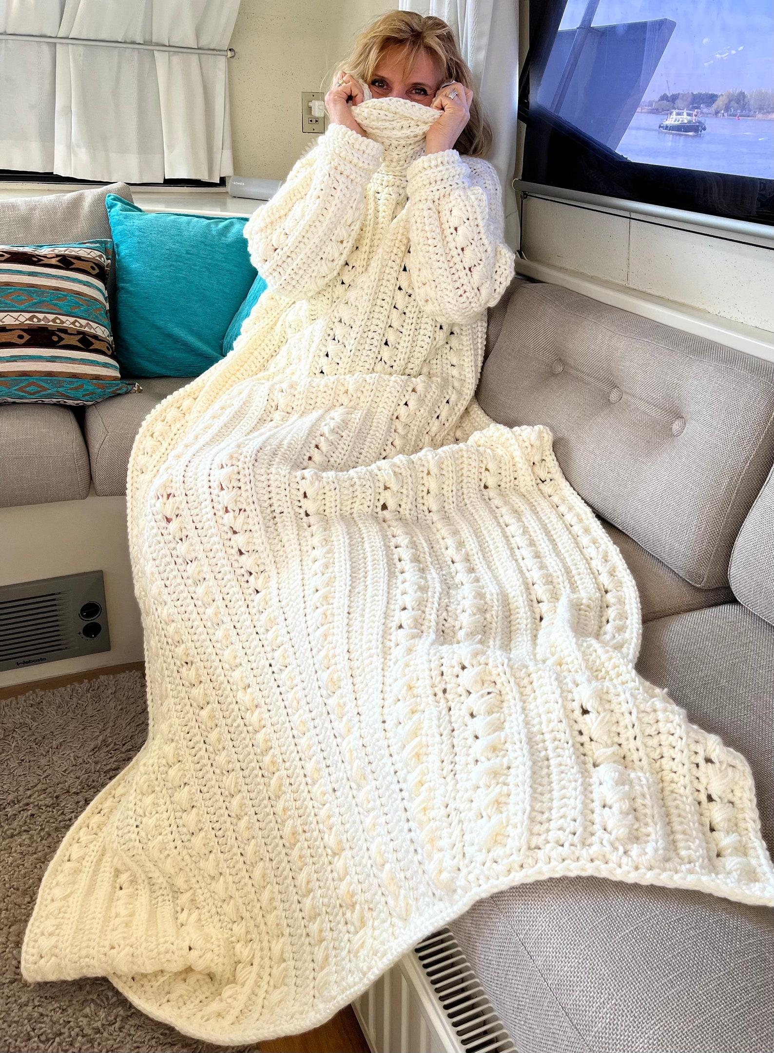 Cozy Couch Sweater PATTERN Etsy