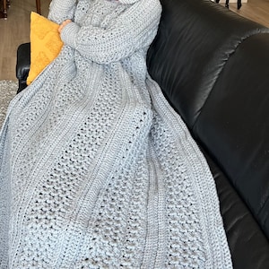 Snuggly Sofa Sweater, Crochet Pattern, English USA and Dutch - Etsy