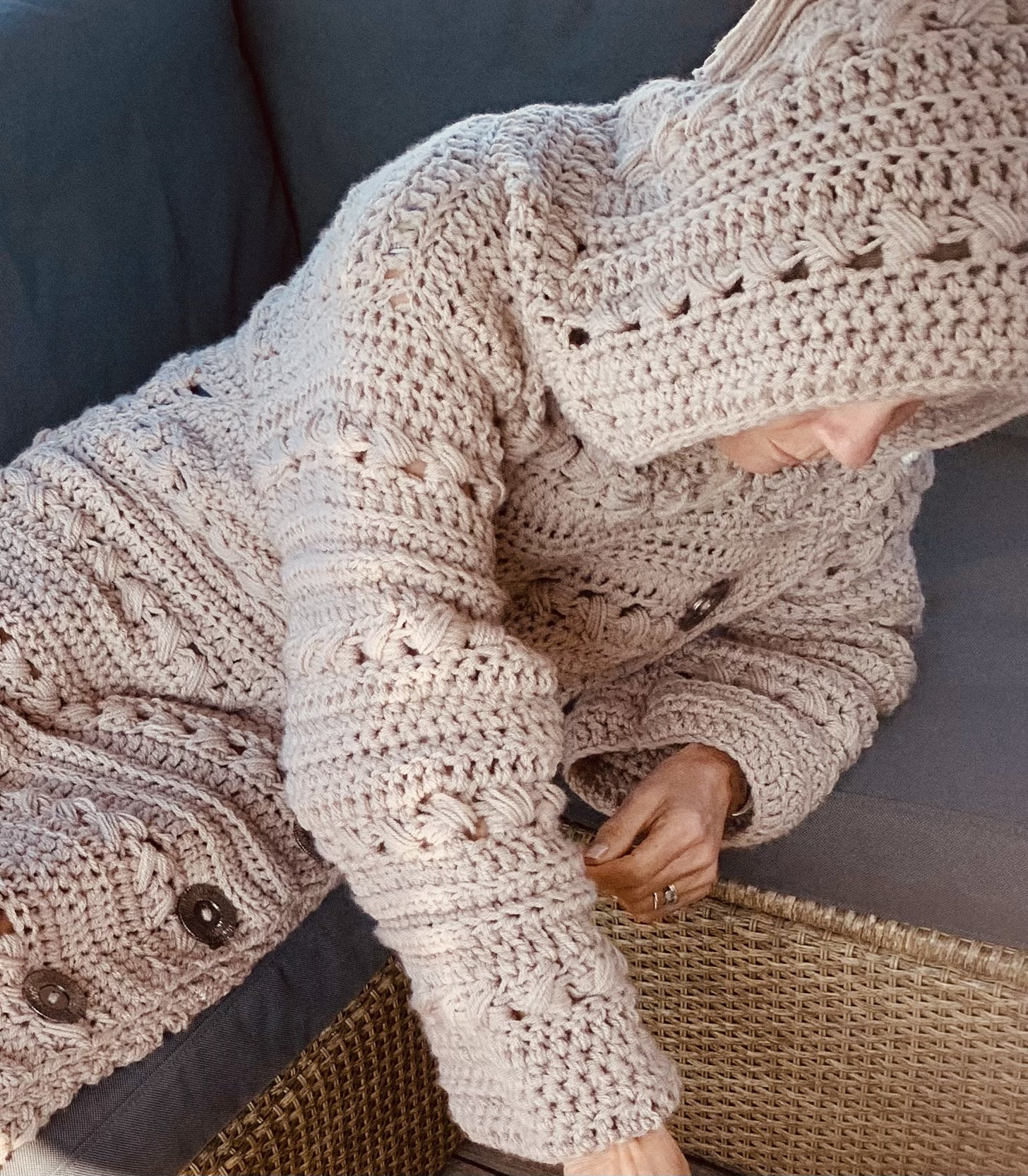 Cozy Couch Cardigan PATTERN Etsy Australia