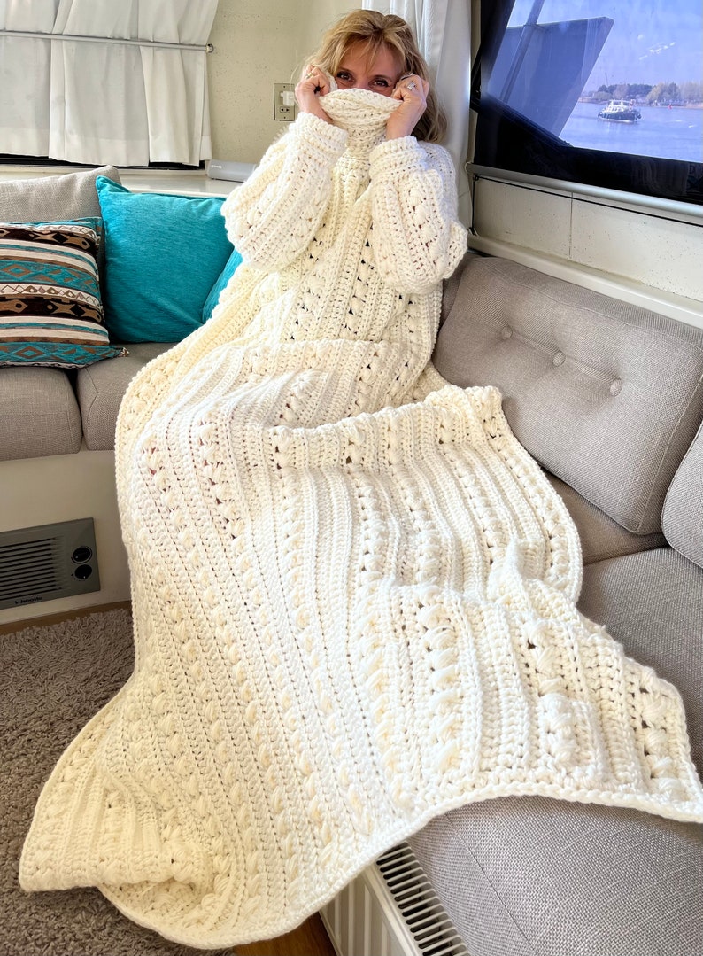 Cozy Couch Sweater Crochet PATTERN Etsy
