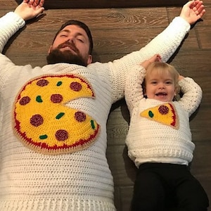 Pizza Pie Sweater for 2 PATTERN