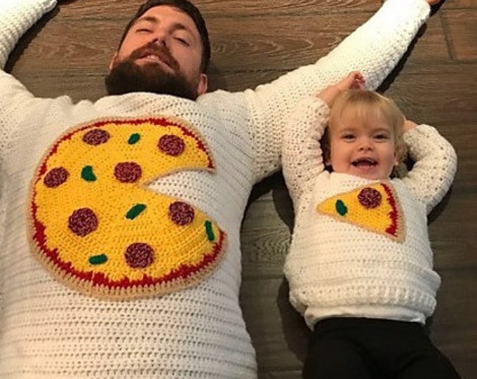 Pizza Pie Sweater for 2 PATTERN