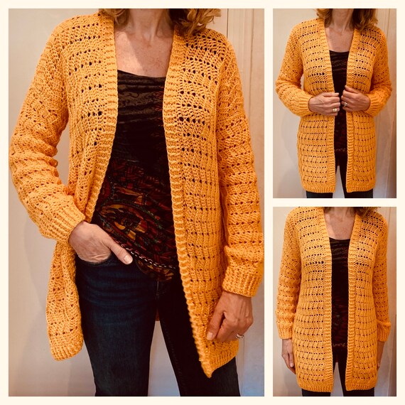 Cover Me With Sunshine Cardigan PATTERN Etsy