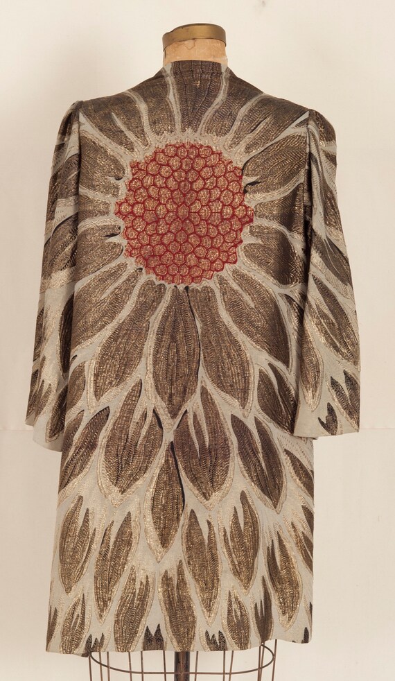 1929 Rare Lamé French Evening Jacket