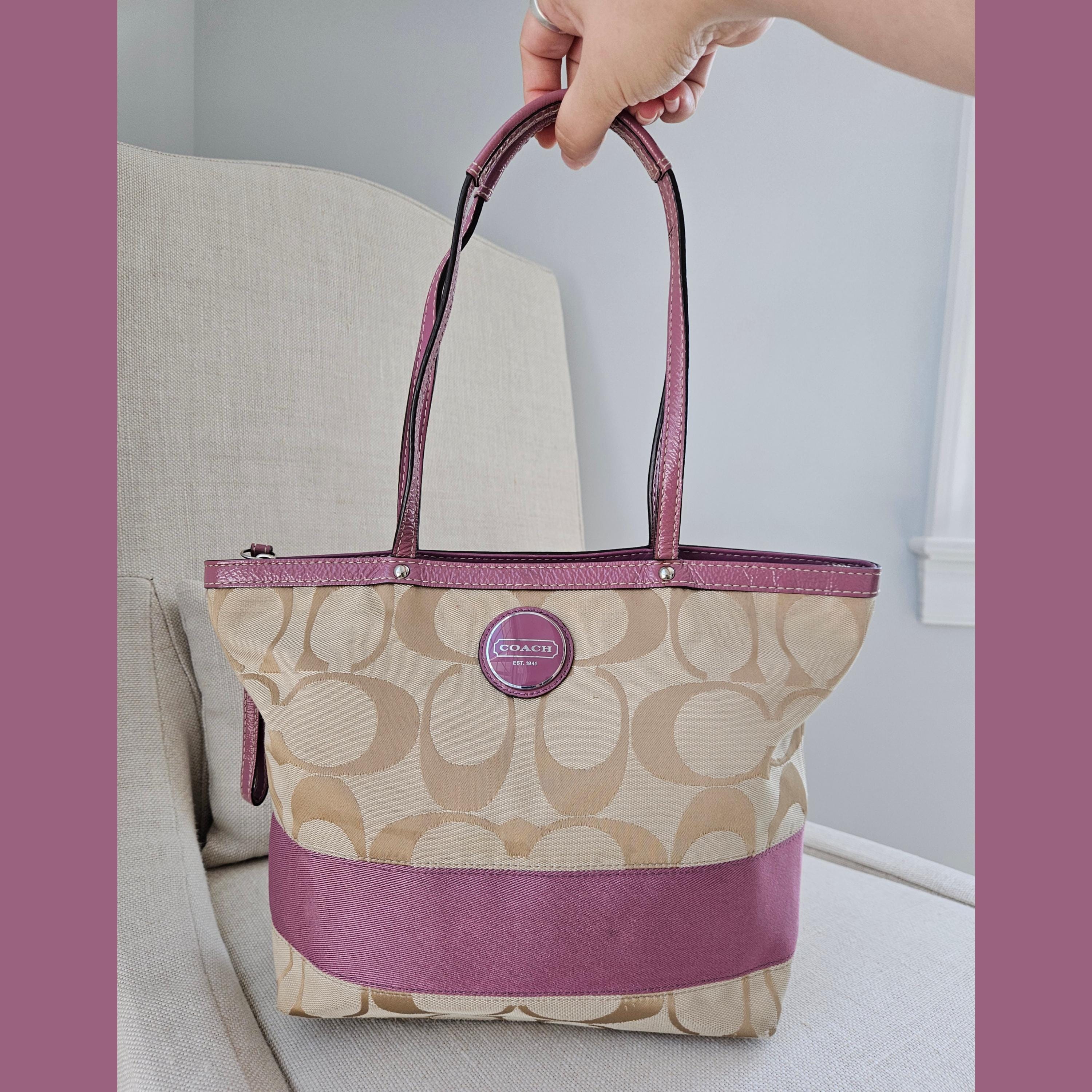 Y2k Coach Bags Pink - Etsy
