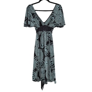Black Empire Waist Dress