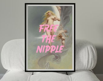 Classical art- Modern art - Female art - Feminist art - Digital print