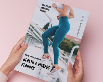 Fitness planner - Gym planner -Health planner -Weight los planner -Gym journal