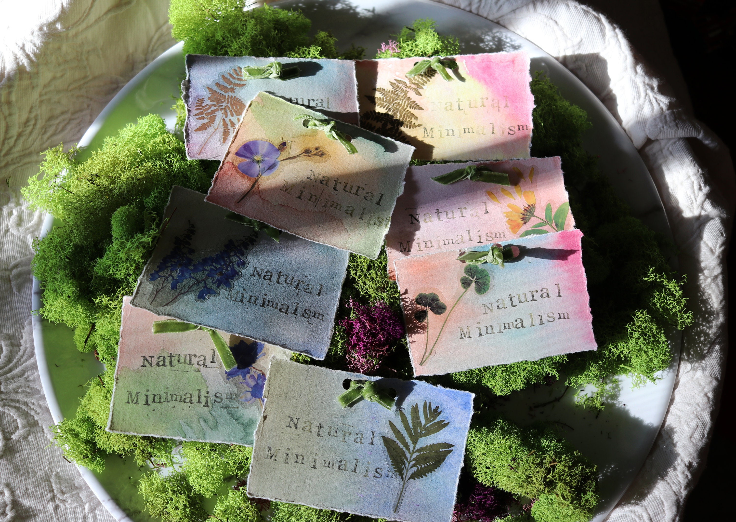 3D Moss Embroidery Art Textured Wall Art Abstract Etsy