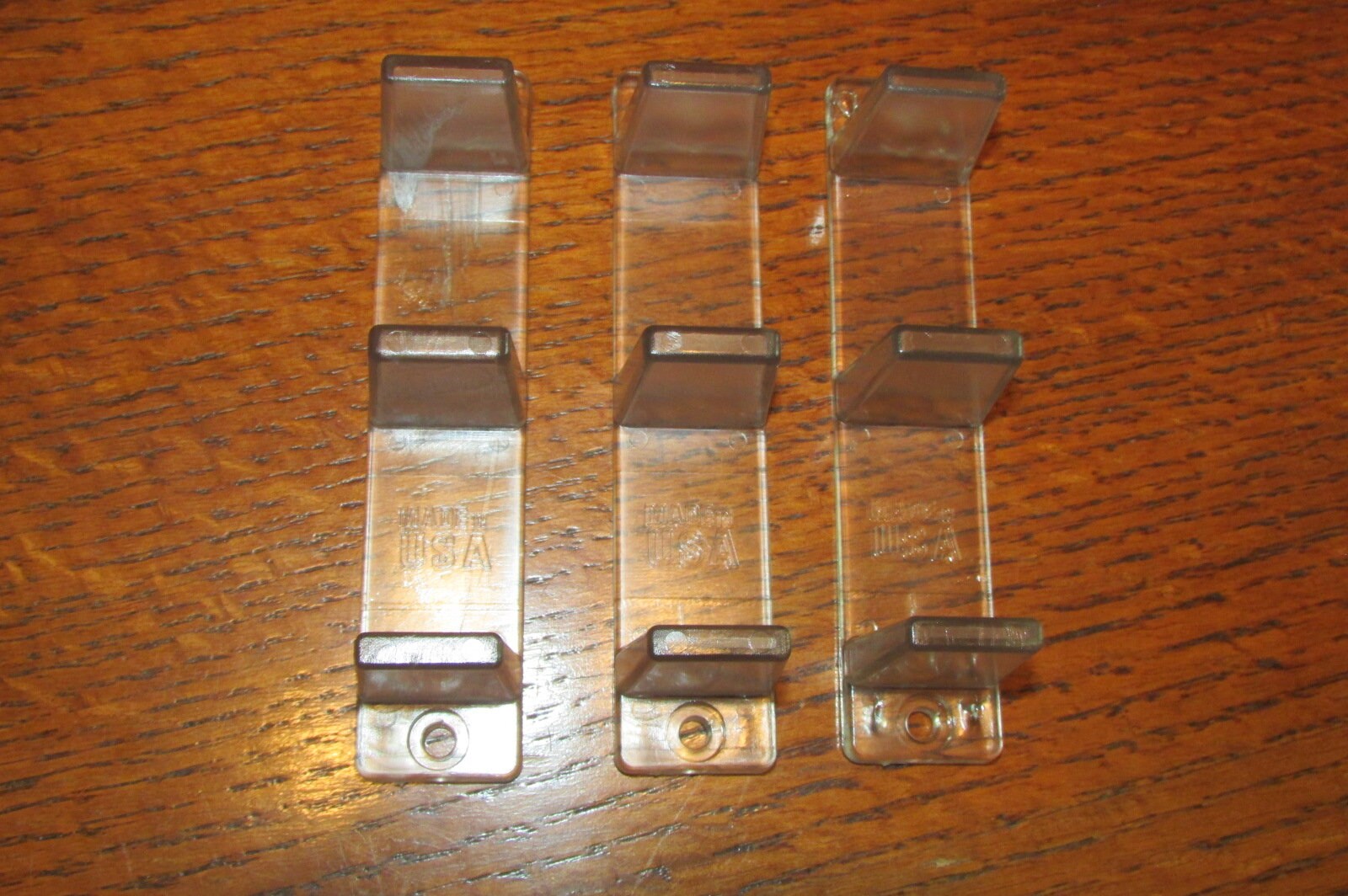 thumbnail image 2 of N6563 Style Universal Sliding Door Guide – Clear PC Plastic – 4-3/16 X 1 – USA Made 2 of 6