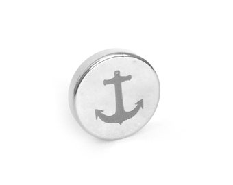 Tie Mags® Nautical Anchor Magnetic Tie Clip