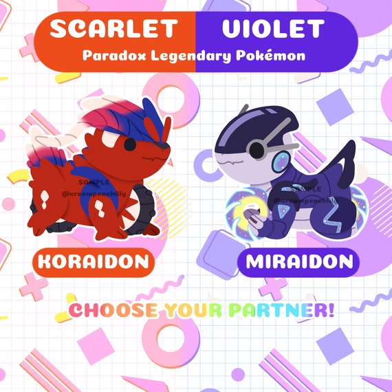 Koraidon and Miraidon Shiny Ideas : r/PokemonScarletViolet