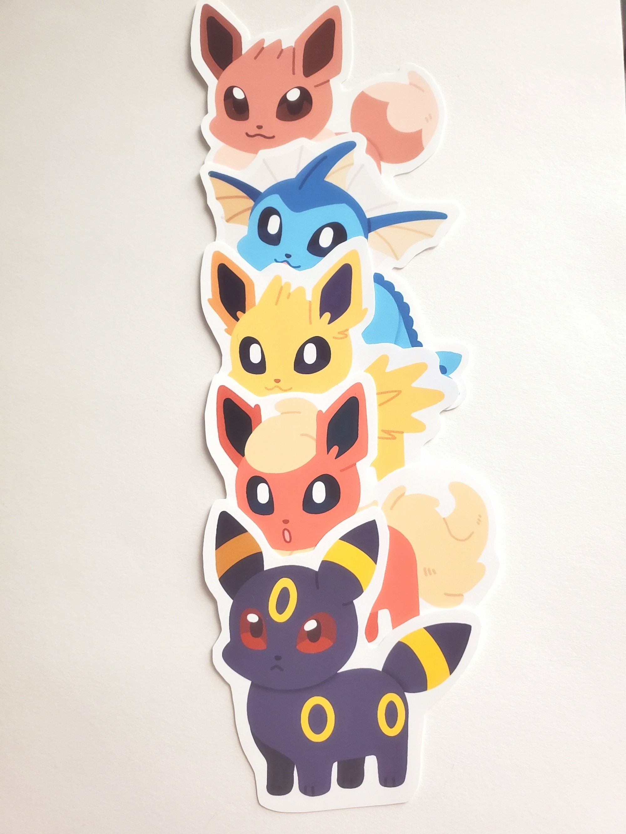 Eeveelution Stickers Autocollants Pokemon Kawaii par TamashiOhana, by  Phanjakidze Zaal