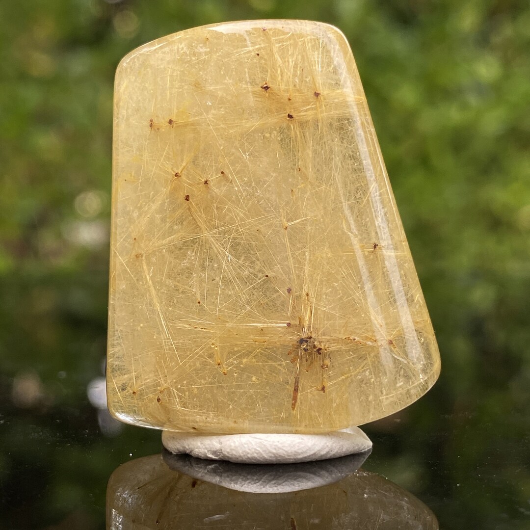 19.2g 3.7x3x1cm Clear Rutilated Quartz From China by Locco Decor Etsy UK
