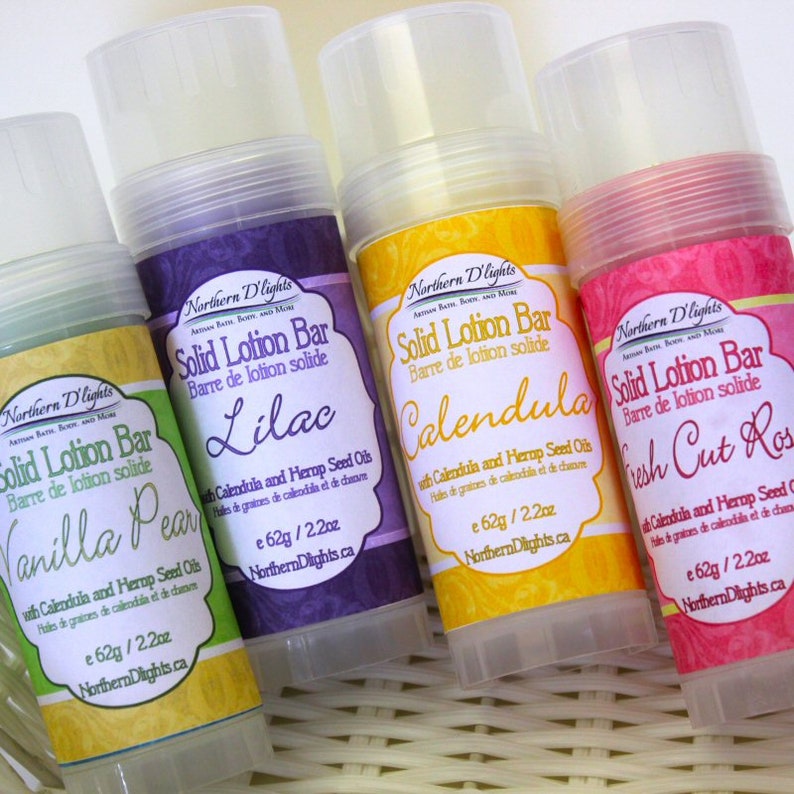 Solid Lotion Bar Lotion Stick for Dry Cracked Skin Etsy