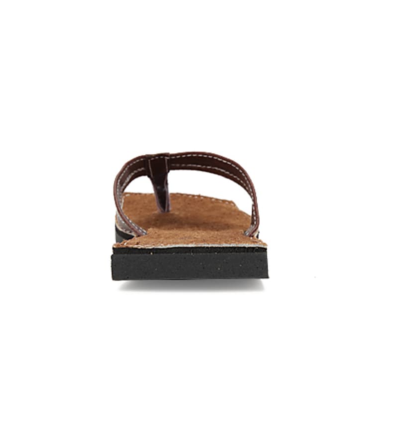 Brown suede leather flat casual sandals for Men Express Shipping Sizes 6-13 US