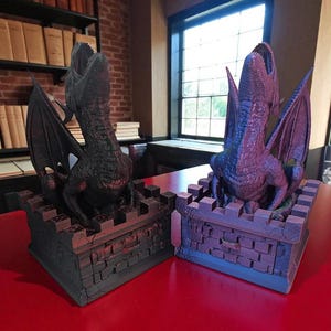 Dragon Dice Tower with Drawer – DnD Dice Storage & Display – Fits D20 and Standard Dice - Dungeons and Dragons - Board Game Accessorie