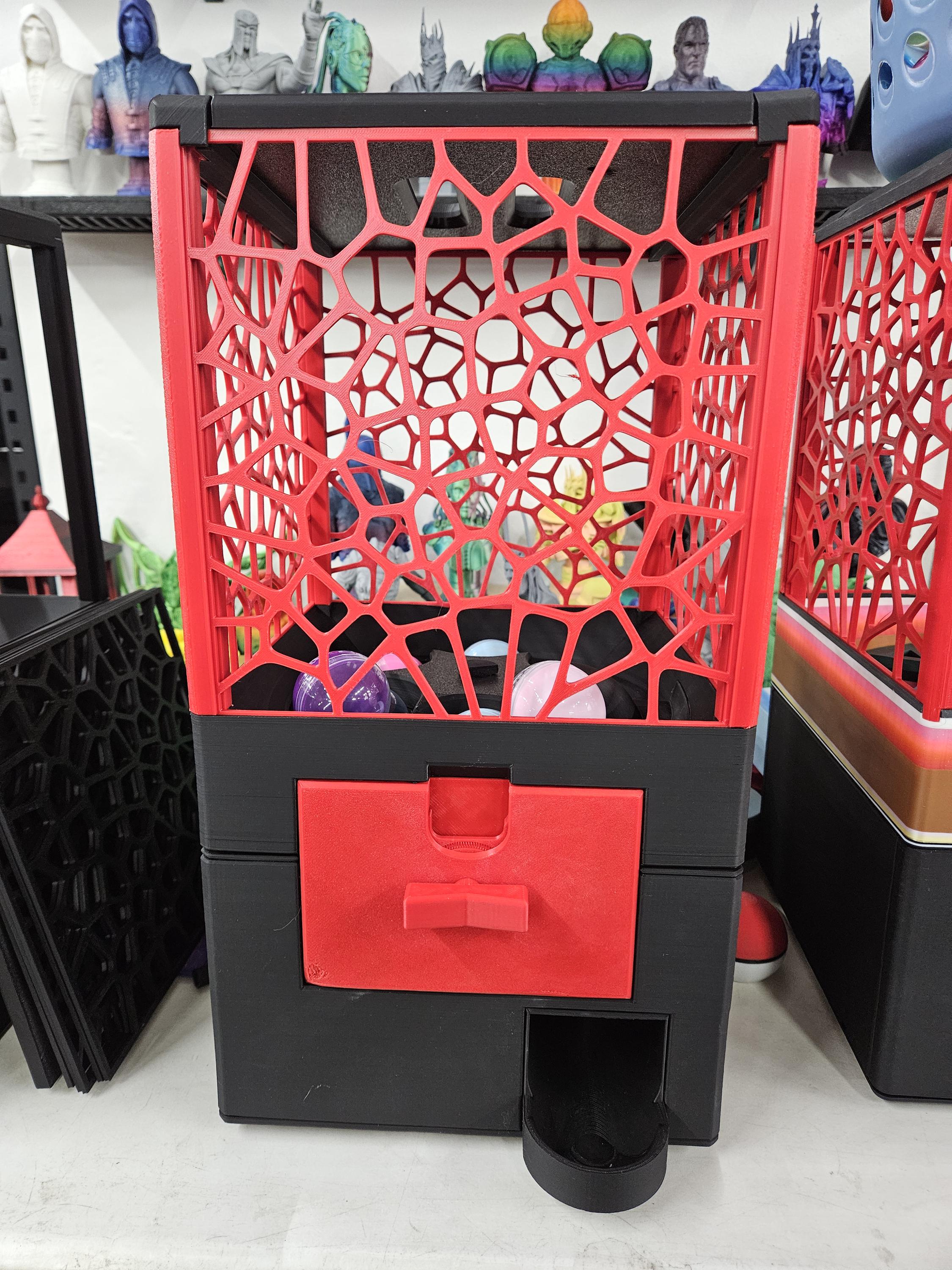 Gacha Pop Stackable Vending Machine – 3D Printed Capsule Toy Dispenser ...