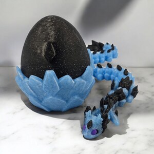 Rubi and Rose 12.5" Fantasy Dragon With Egg - Articulating Dragon Fidget Toys - Sensory, ADHD, Autism, Stress and Anxiety Relief image 6