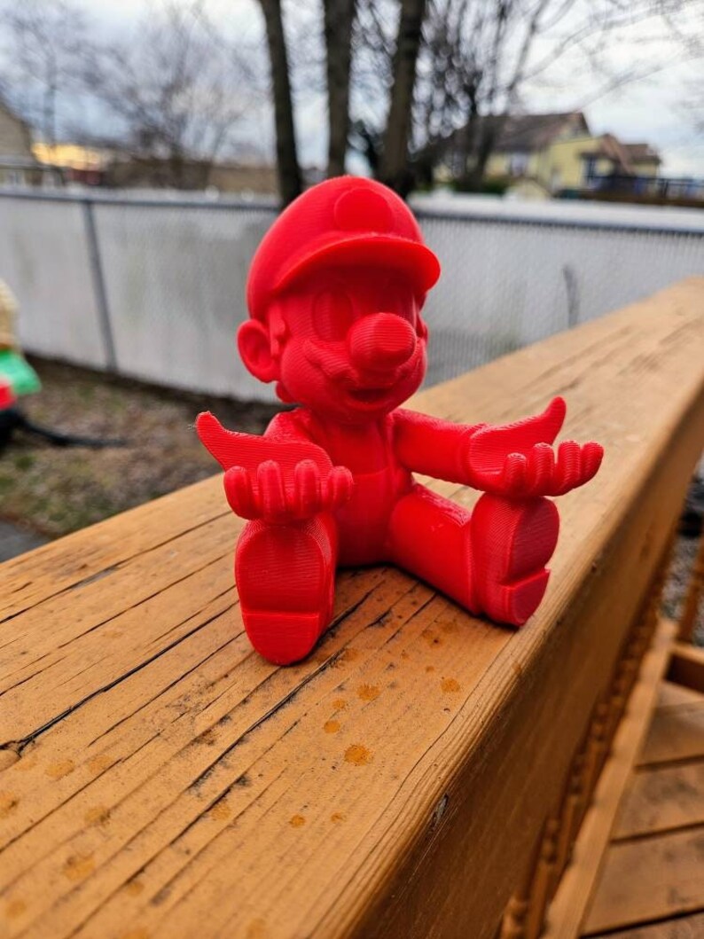 Super Mario Phone Stand - Nintendo Switch Charge and Play Stand - Super Mario Holder For Nintendo Switch image 6