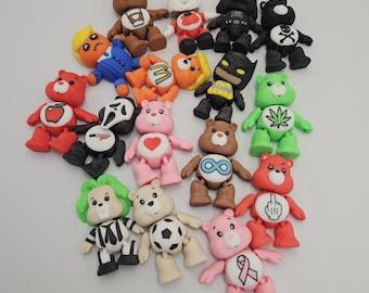 Careless Bears Articulating Fidget Animal Figurines – Cute Collectible Desk Toys, 3D Printed Gift