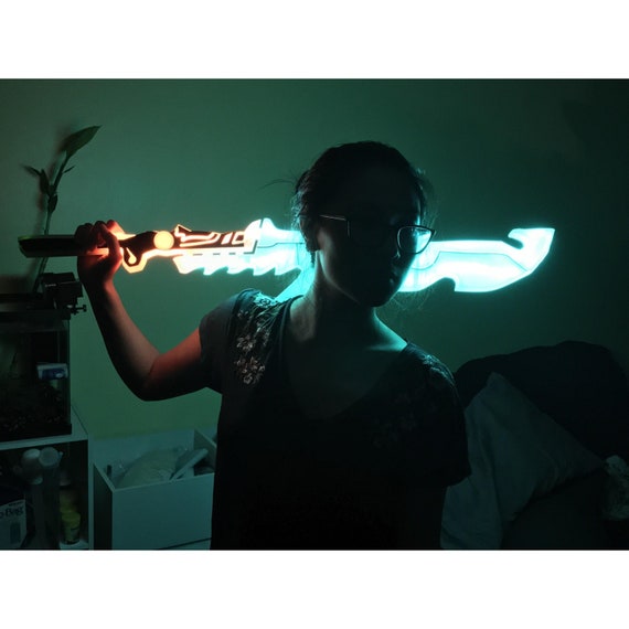 Guardian Sword Zelda Breath of the Wild - 90+ LED Lights