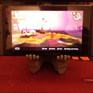Super Mario Phone Stand - Nintendo Switch Charge and Play Stand - Super Mario Holder For Nintendo Switch image 9