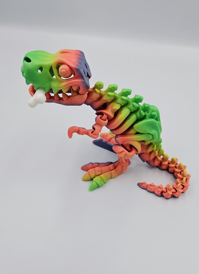 It can be used to teach about the different types of dinosaurs and their characteristics. It can also be used to discuss anatomy, biology, and other scientific topics. WHAT YOU WILL RECEIVE: You will receive 1x Dinosaur and 1x Bone