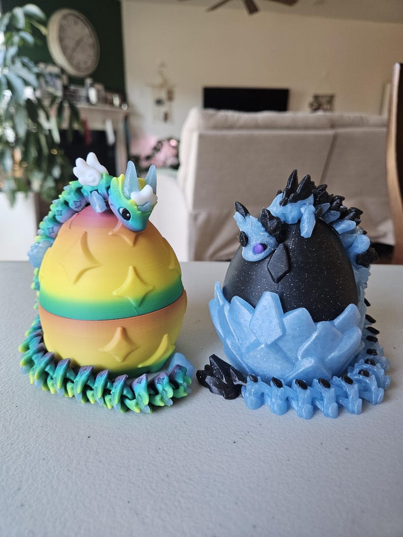 Rubi and Rose 12.5" Fantasy Dragon With Egg - Articulating Dragon Fidget Toys - Sensory, ADHD, Autism, Stress and Anxiety Relief image 9