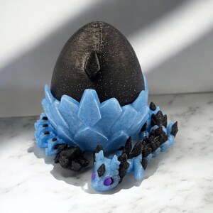 Rubi and Rose 12.5" Fantasy Dragon With Egg - Articulating Dragon Fidget Toys - Sensory, ADHD, Autism, Stress and Anxiety Relief image 5