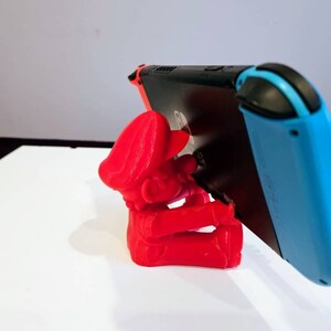 Super Mario Phone Stand - Nintendo Switch Charge and Play Stand - Super Mario Holder For Nintendo Switch image 8