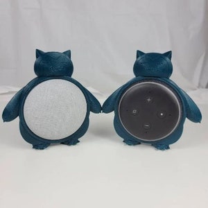 Snorlax Stand For Google Home Mini, Google Nest Mini and Echo Dot 3rd Generation Smart Home Speakers - Smart Speaker Stand Home Décor