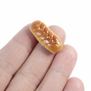 Plaited Bread Loaf, 1:12 Scale, Realistic Dollhouse Miniature Food, Handmade Bakery Bread