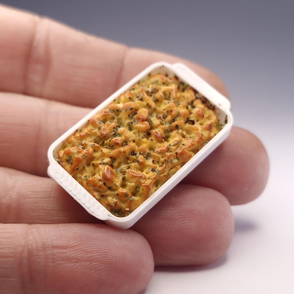 1:12 Scale, Stuffing, Thanksgiving Side Dish, Realistic Dollhouse Food Miniature