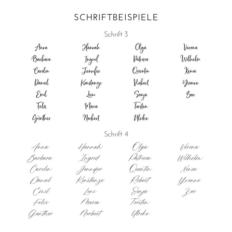 Personalisierter Schriftzug für deine DIY-Projekte Namensschriftzug Bild 8