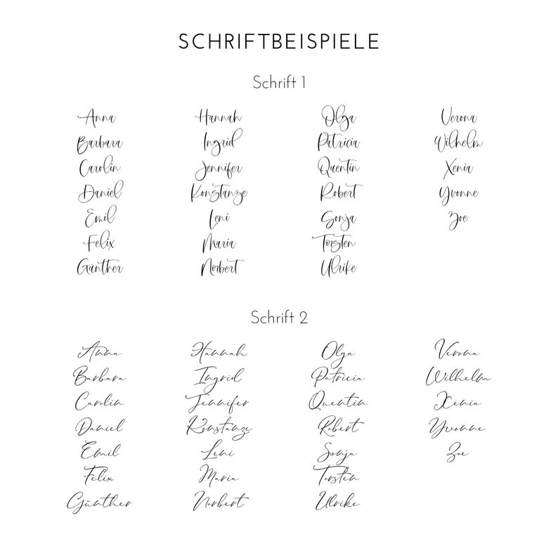 Personalisierter Schriftzug für deine DIY-Projekte Namensschriftzug Bild 7