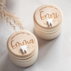 Personalisierte Zahndose für Milchzähne | Design Zähnchen | Zahnbox