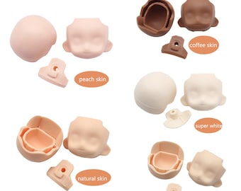 Similar to Nendoroid face blank face hand drawn face obitsu11 face and back hair