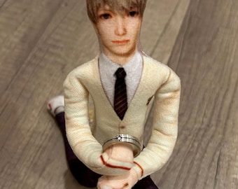 Love and Deepspace Xavier 28 cm plysch handgjord docka セイヤ、심성훈 docka Xavier plyschdocka