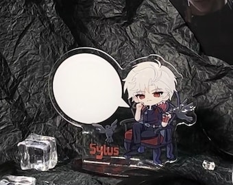 Love and Deepspace Sylus Cartoon Acryl Aufsteller シン、꧄mai Aufsteller Sylus Geschenk Desktop Message Board