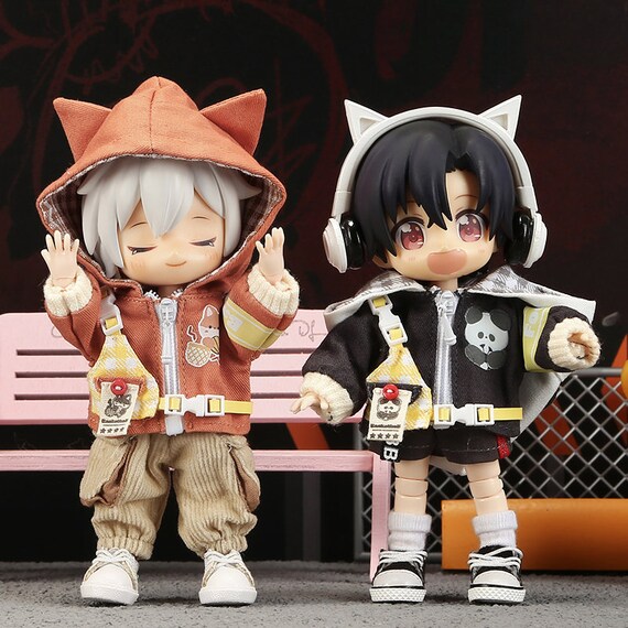 Nendoroid Clothes Obitsu11 Clothes Panda Coat Fox Doll Coat