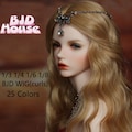 25 colors BJD Wig Fair size 1/3 1/4 1/6 1/8 Long Wave High Temperature Fiber hair for Dolls pullip wig LATI wig Custom wigs