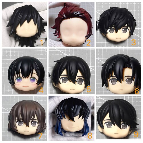 Nendoroid Hair Character Hair TGCF Hair Xie Lian Hua Cheng - Etsy