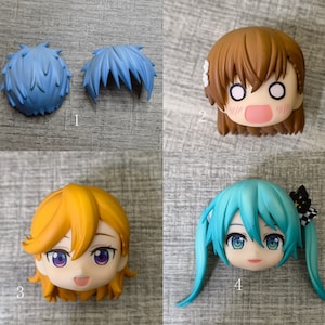 Charakterhaar Nendoroid Haar Nendoroid Custom Hair Farbänderung