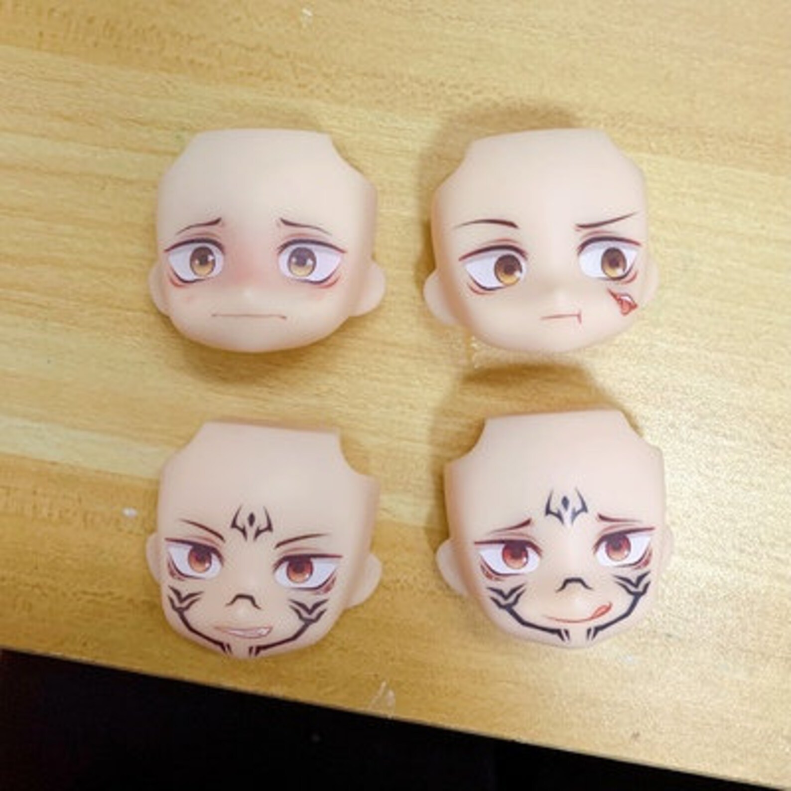 Jujutsu Kaisen Itadori Yuji Sukuna Nendoroid face Nendoroid | Etsy