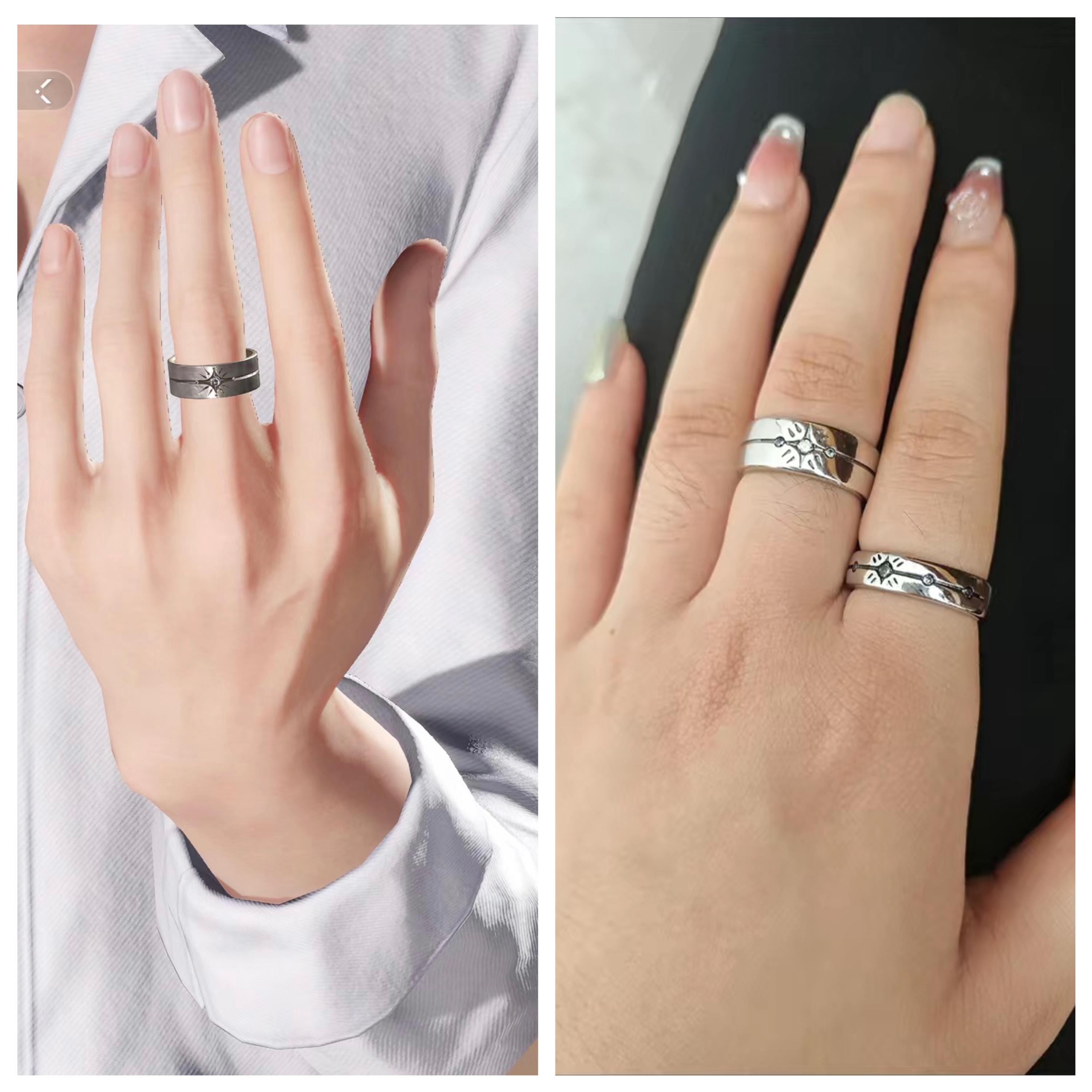 Love and Deepspace Ring Accessories Xavier Couple Rings Zayne