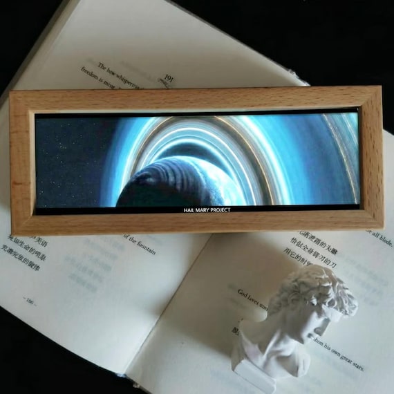Project Hail Mary Rocky Panoramic film translucent bookmark decoration