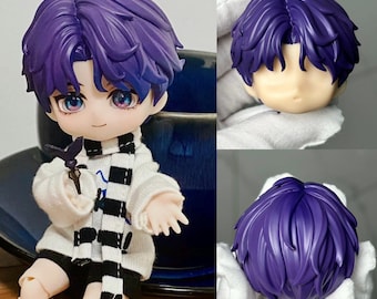 Love and Deepspace Rafayel Nendoroid Hair Nendoroid Custom OBitsu11 ob11 Ob22 hair Rafayel ホムラ、기욱 hair
