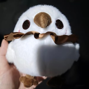 Love and Deepspace Sylus doll mephisto doll Grumpy Crow plush 12cm Backpack accessories ita bag Zayne snowman Xavier bunbun Rafayel fish White